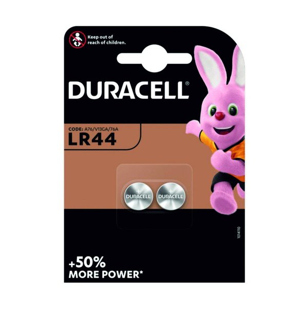 Duracell Knopfzelle 2x LR44